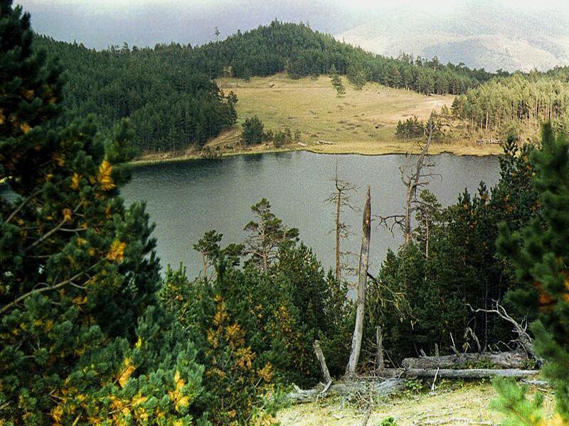 Озеро Хурла Кель в Карачаево-Черкесской республике